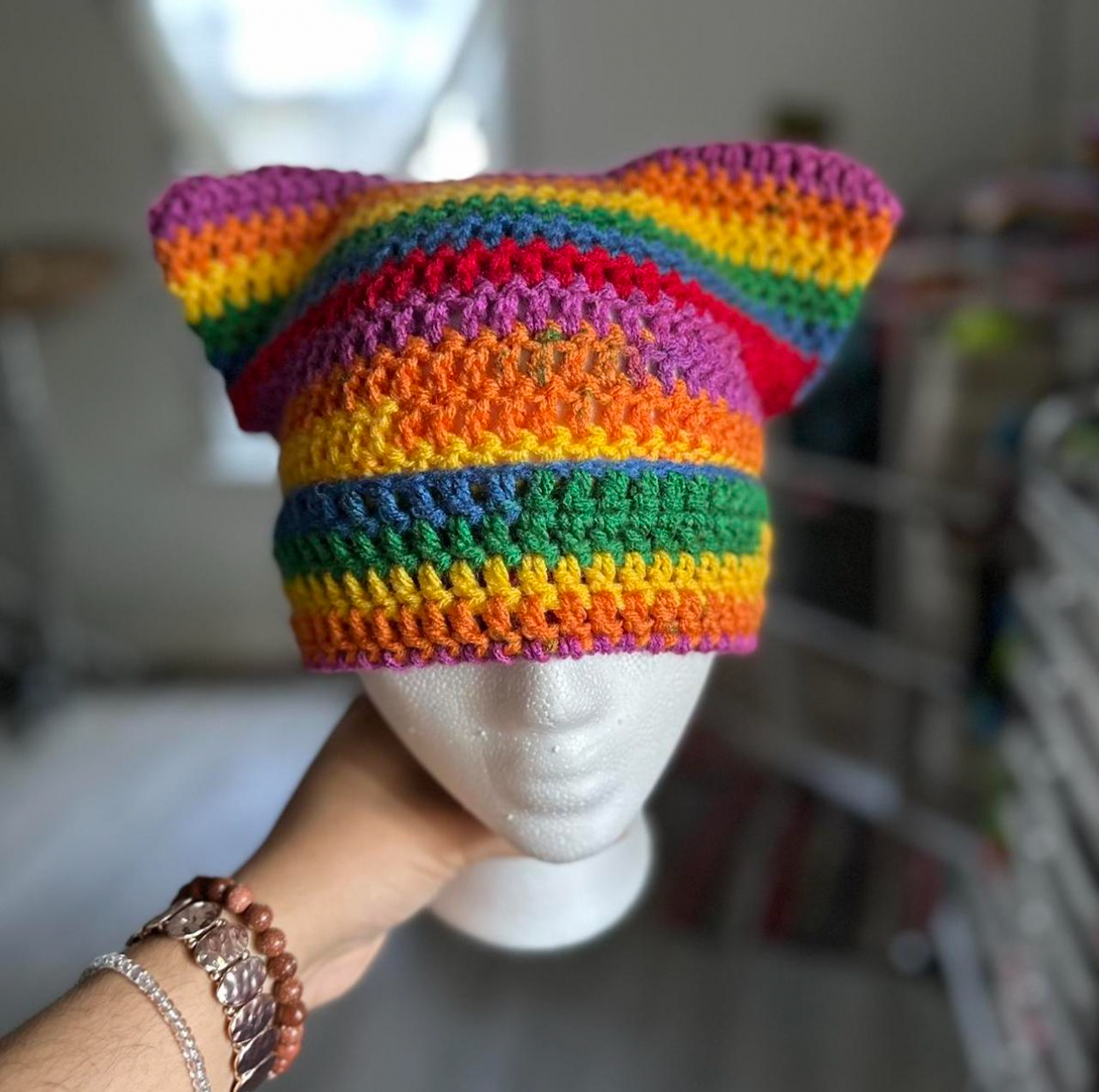 Cat ear beanie