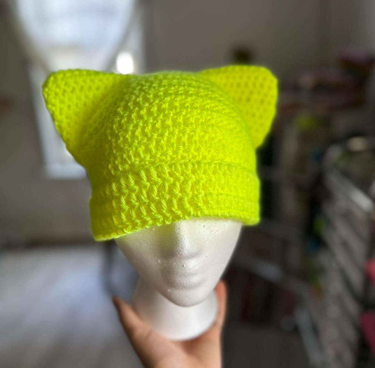 Cat ear beanie